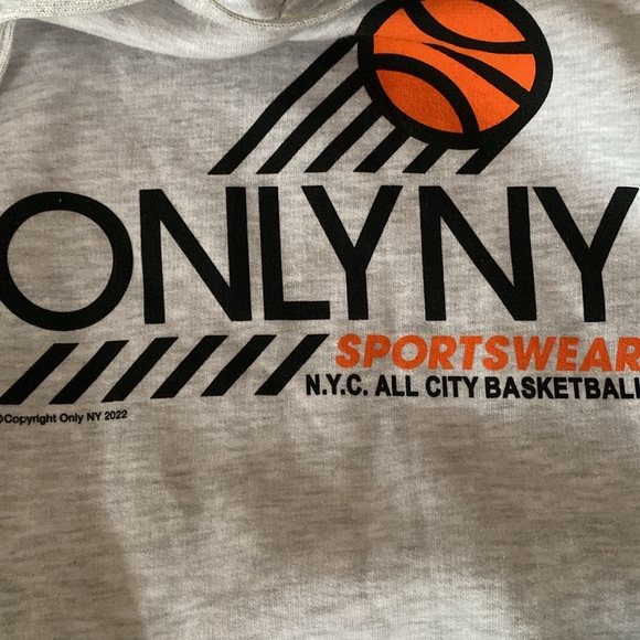 NWT OnlyNY Mens S Gray Sweatshirt - Picture 6 of 6